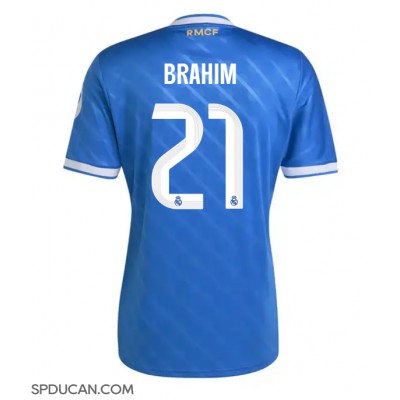 Muški Nogometni Dres Real Madrid Brahim Diaz #21 Rezervni 2025-26 Kratak Rukav Muški Nogometni Dres Real Madrid Brahim Diaz #21 Rezervni 2025-26 Kratak Rukav